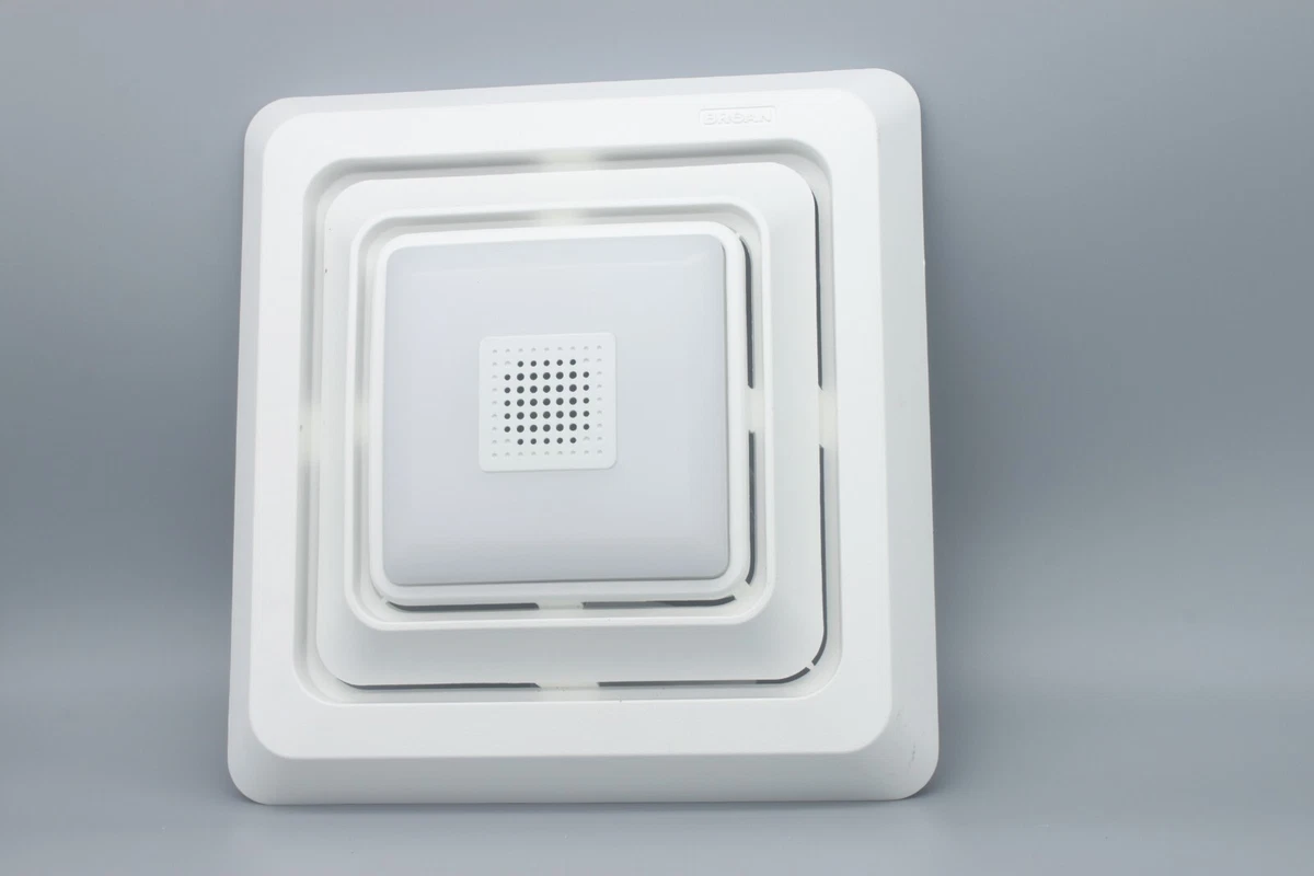Broan NuTone Bluetooth LED Grille u0026amp; Speaker Bathroom Exhaust Fan Cover  FG800SPK 26715262861 | eBay