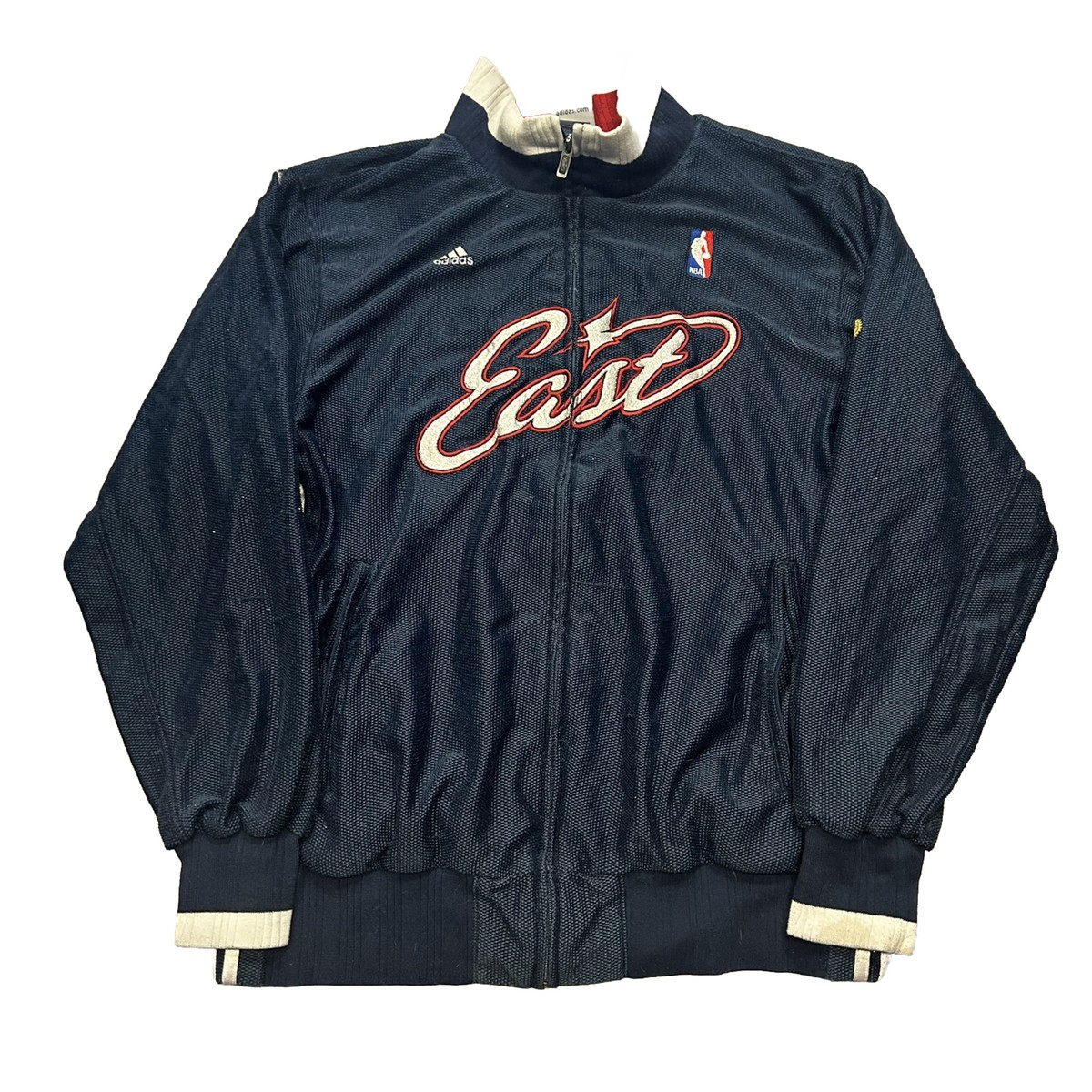 2007 ADIDAS NBA ALL STAR BASKETBALL GAME EAST WARM UP JACKET 2007 ADIDAS NBA ALL STAR BASKETBALL GAME EAST WARM UP JACKET