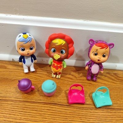 cry babies magic tears lot of 3 With Accessories 