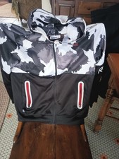 Reebok Hoodie Youth 14/16 Black white camo