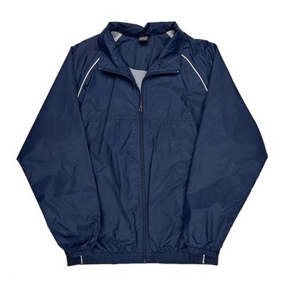 Nike Windbreaker - XL Navy Polyester