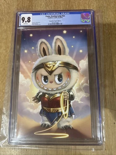 FAME: KASING LUNG LABUBU KATYA   MONSTER Cgc 9.8 Graded Comic Wonder Woman