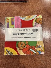Moda Bear Country School Charm Pack 42 Squares 5x5 Berenstain Bears OOP