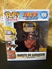 Funko Pop Rides! Naruto on Gamakichi #106 - Hot Topic Exclusive