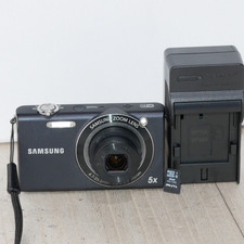 Samsung SH100 Digital Camera Wi-Fi 5x Zoom To...