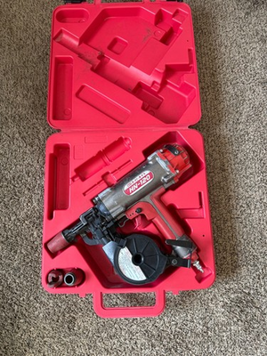 #ad #ad USED MAX HN 120 SUPERNAILER HIGH PRESSURE CONCRETE PIN NAILER W BOX TESTED $430.00