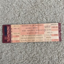 Beastie Boys Concert UNUSED Ticket April 11, 1987 at University of Buffalo 