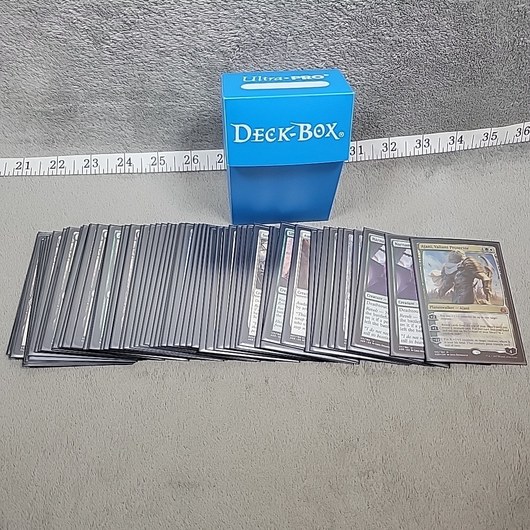 MTG Aether Revolt Ajani Planeswalker Complete 60 Cards Ajani Valiant Protector