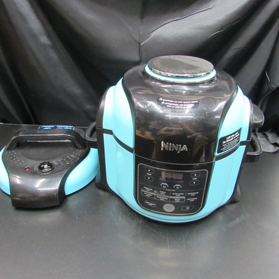 #ad Ninja Foodi Pro Pressure Cooker amp; Air Fryer OP302 Blue $160.99