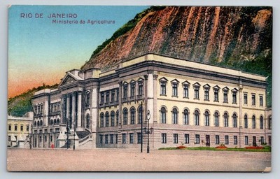 Rio de Janeiro Brazil Ministerio da Agricultura Building Postcard