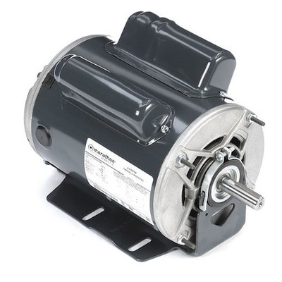 Leeson 5Kcr49sn3009x Capacitor-Start/Run General Purpose Motor, 1 Hp, 1/3 Hp