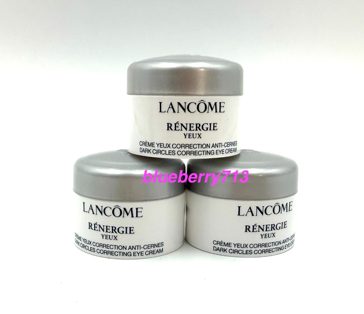 3 x Lancome Renergie Yeux Dark Circles Correcting Eye Cream 5ml