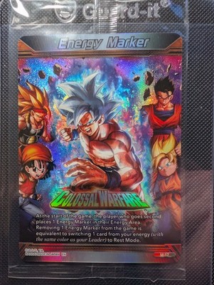 Dragon Ball TCG Energy Marker Colossal Warfare M-17 Prismatic Clash BT28 Karte