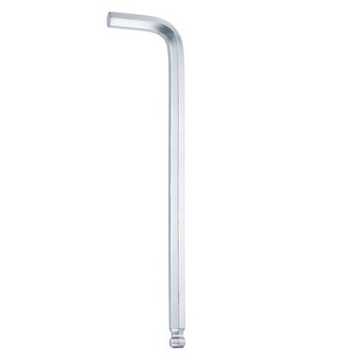 Ball End Hex Key Wrench 10mm Cr-V L-Shape Long Arm Hexagon Wrenches Silber