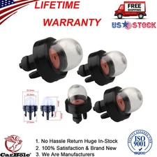 4PCS Petrol Snap In Primer Fuel Bulb Pump For Craftsman Poulan STIHL ECHO NEW