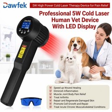 5W Handheld Cold Laser Therapy 650nm 808nm Pain Management for Neck Shoulder