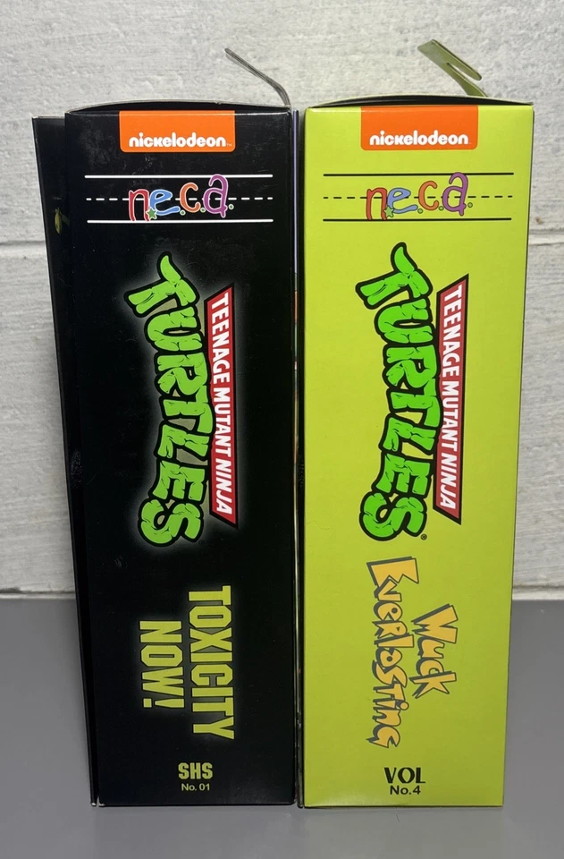 NECA TMNT Toxicity Now & Muck Everlasting Lote de 2 (LAS CAJAS TIENEN DAÑOS) Foto 3 de 4