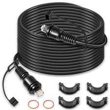 20 Feet Marine Network Cable 010-11425-10 for Garmin RJ-45, GPSMAP, ECHOMAP Plus