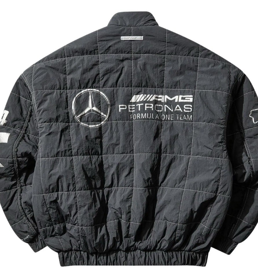 NWT Adidas Mercedes-AMG F1 Racing Jacket Bad Bunny Dark Grey XL KH4143 $250 - second product detail image
