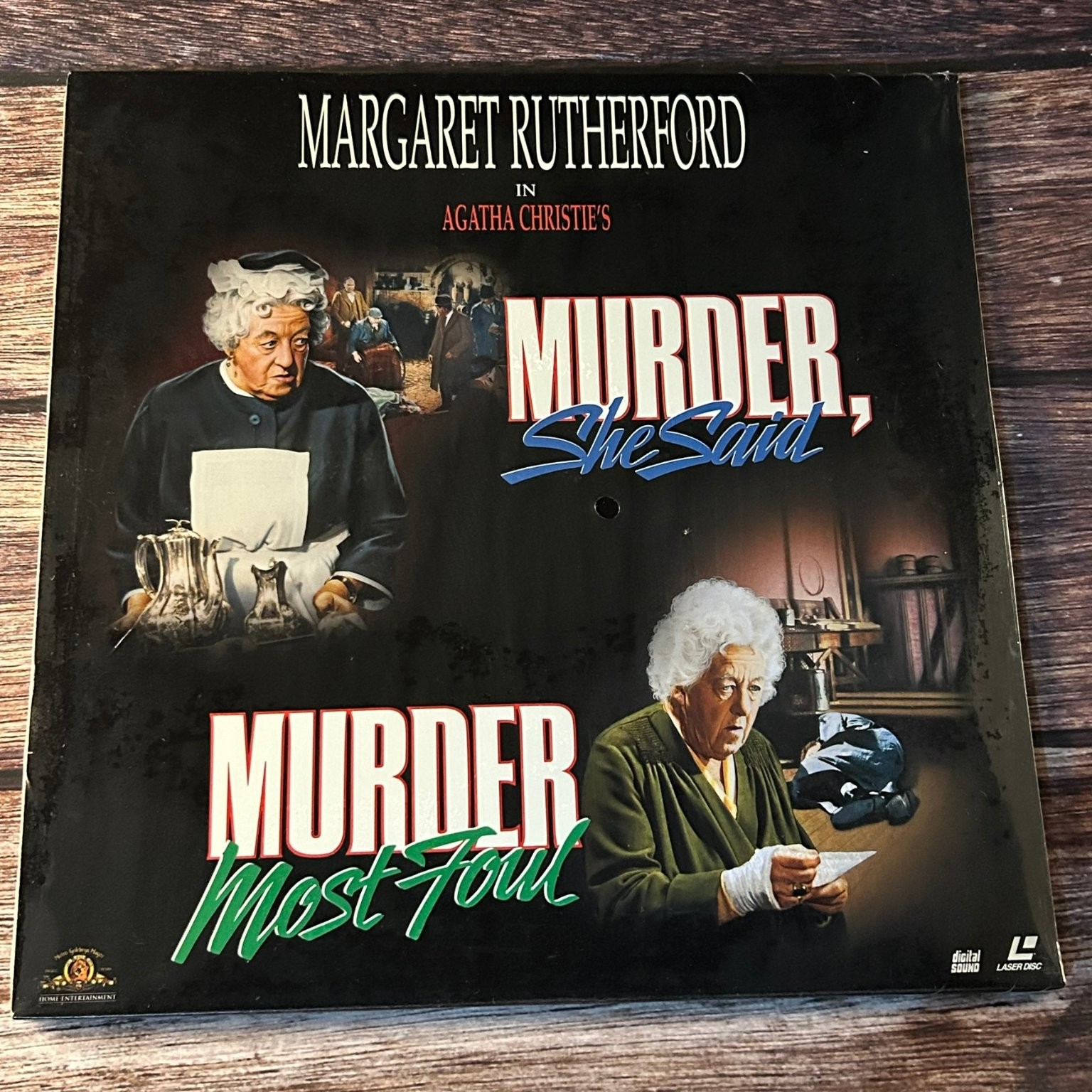 Murder She Said Murder Most Foul LaserDisc 1962/64 Mystery MGM/UA NEW Sealed