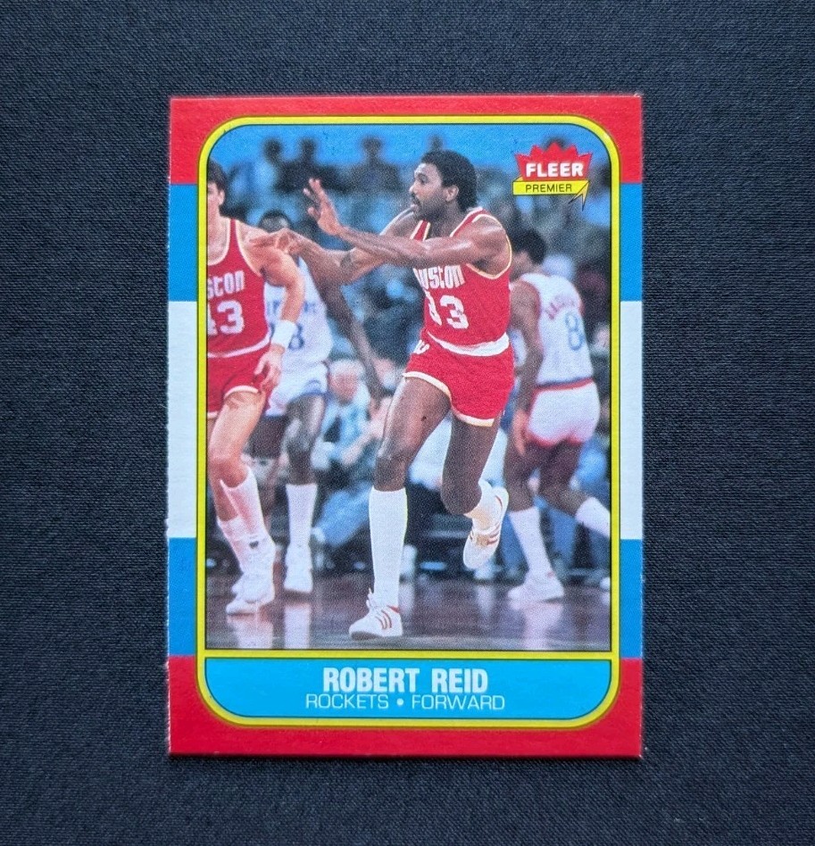 1986-87 FLEER ROBERT REID #90