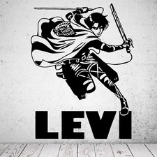 Wandtattoo Attack on Titan - AOT - Levi Ackermann