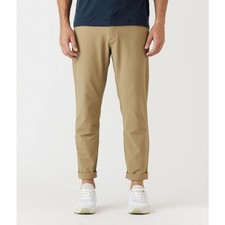 Olivers Men's Classic Basic Flexible Khaki Tan Passage Straight Leg Pant Size 30