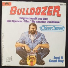 OLIVER ONIONS 45 GIRI BULLDOZER COLONNA SONORA BUD SPENCER Jerry Calà Sigla 
