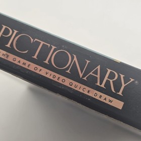 Pictionary - Box Only - Nintendo Nes - Excellent - Authentic (No Game)