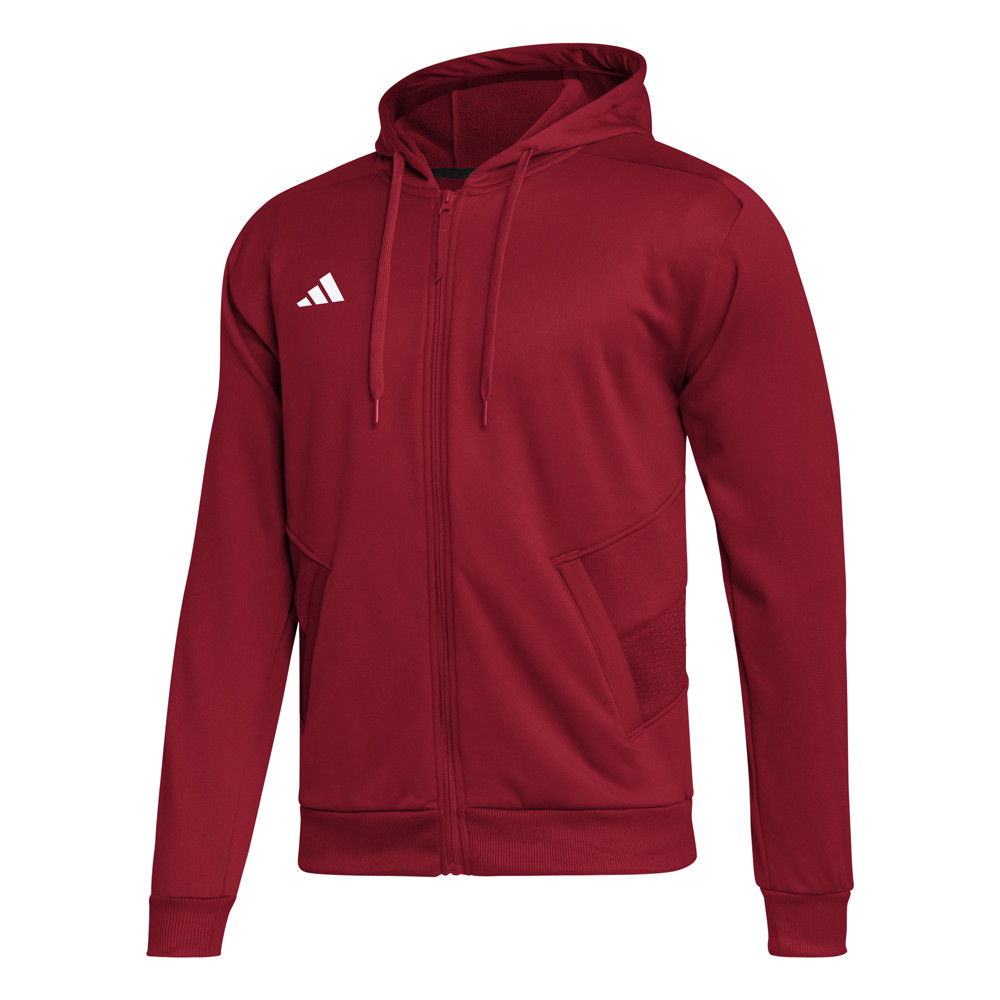 Adidas Training Full Zip Hoodie Mens Red Casual Athletic Outerwear HR5162-A 6790₽