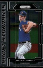 2021 Panini Prizm Draft Picks #DS-JS Jacob Steinmetz Draft Standouts
