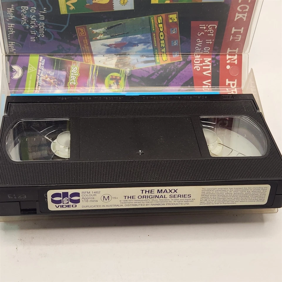 The Maxx The Original Series! VHS Video Anime 1996 MTV - Image 4 of 4