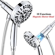 Shower Head 10 Functions High Pressure Shower Head With Handheld With Showe Hose
