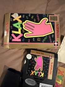 Klax (Nintendo Entertainment System, 1990) NES COMPLETE w/ Box manual game WORKS