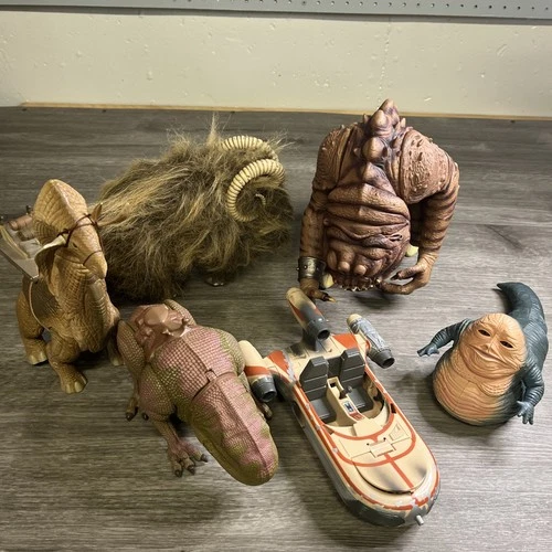 Star Wars 90s large figure vehicle lot 6