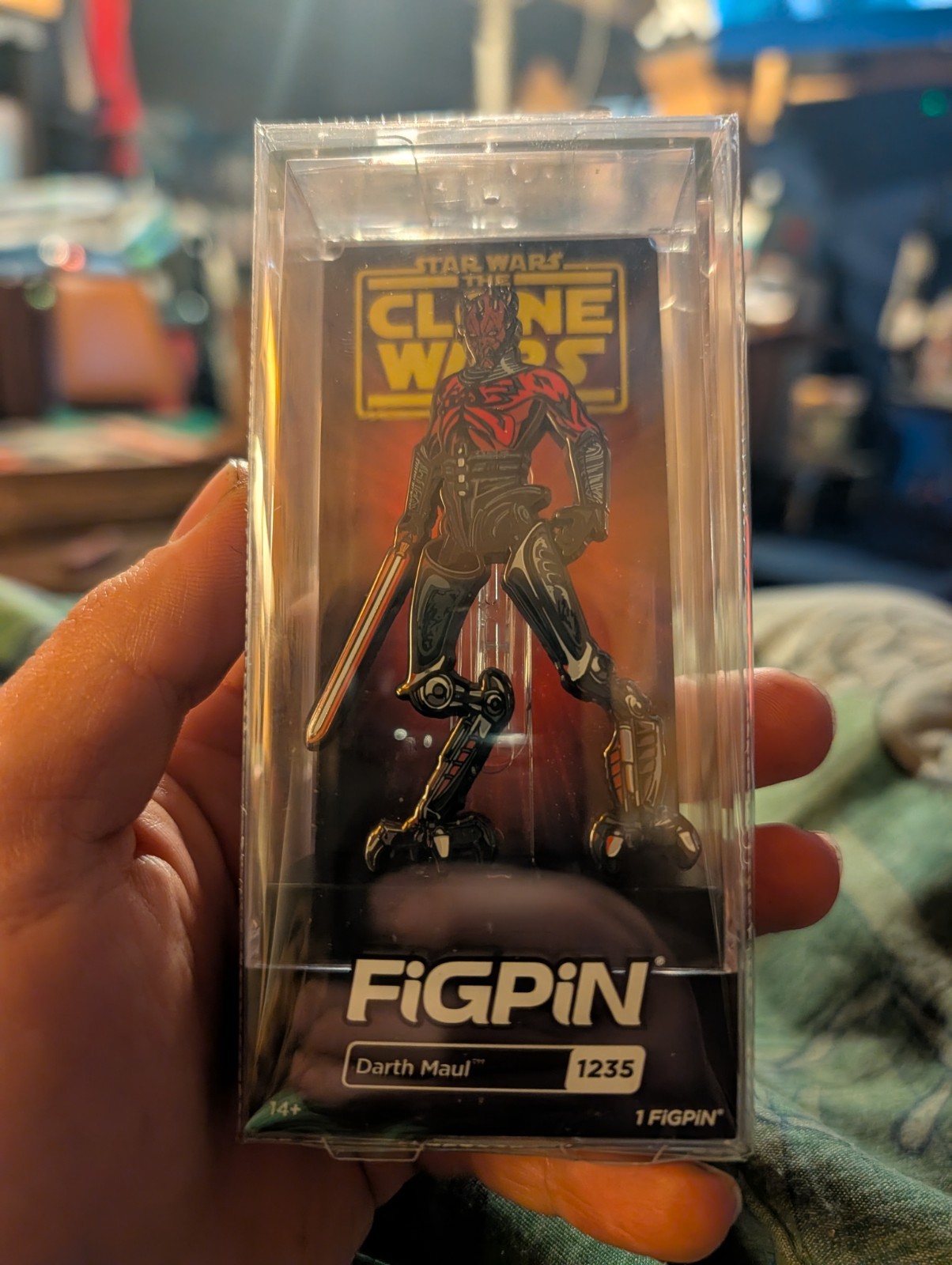 FiGPiN Star Wars Clone Wars 1235 Darth Maul Enamel Pin