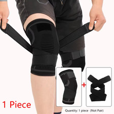 1 Piece Knee Pad, Nylon Sport Knee Brace , Running, Fitness, Weightlifting, Cycl