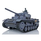 2.4G 1/16 Henglong TK7.0 Plastic Panzer III L RTR 3848 Airsoft RC Tank IR Battle — photo 2