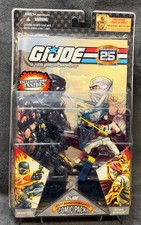 2007 GI Joe 25th Anniversary Snake Eyes Storm Shadow Comic Pack - Larry Hama
