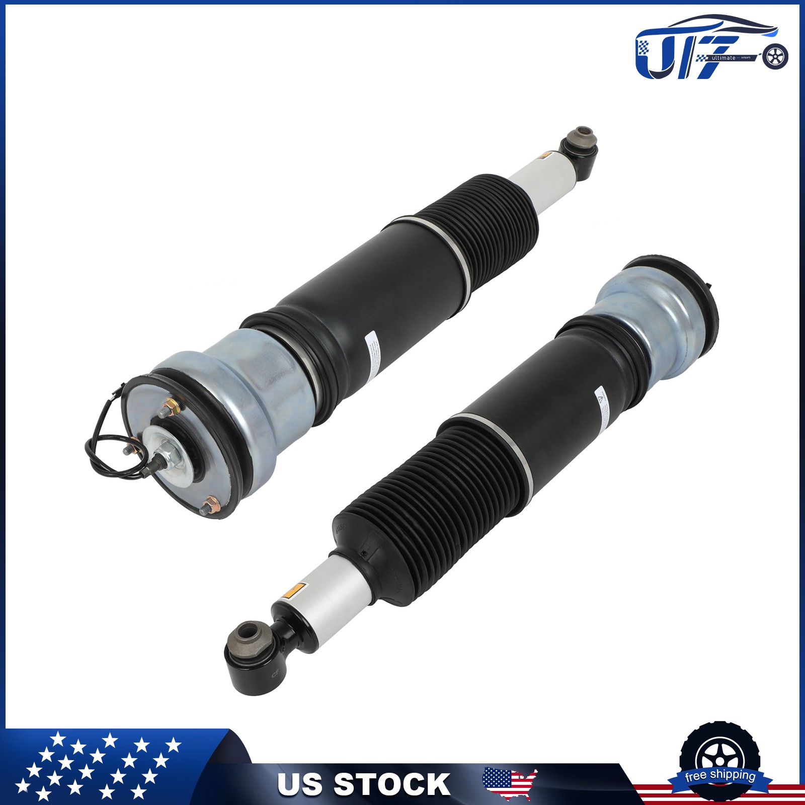 Rolls-Royce Phantom Long 2004-2014 Rear Left, right Air suspension struts Pair P/N 37106785171