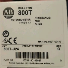 Allen Bradley 800T-U24 Potentiometer 5000 OHMS  800T-U24 NEW IN BOX!!