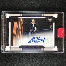 2024 Three Count WWE ERIC BISCHOFF Timeless Moments Auto Horizontal Purple 6/25