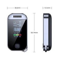 NEW Digital Breath Alcohol Tester Professional Breathalyzer With LCD Display USB