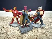 Disney Infinity Marvel Avengers Vision 3.0 Iron Man Thor 2.0 Figures PS4 Xbox