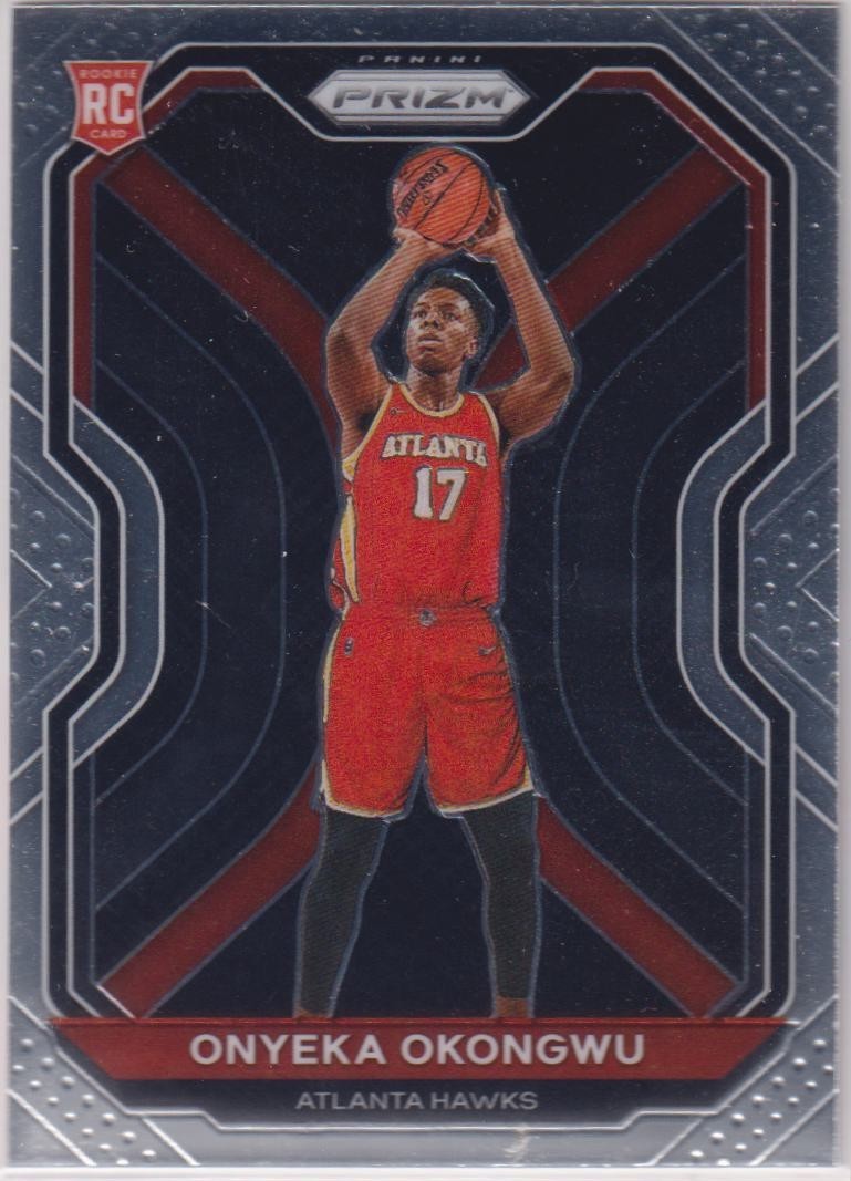ONYEKA OKONGWU 2020-21 PANINI PRIZM ROOKIE RC #260 HAWKS