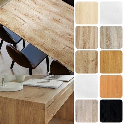Klebefolie Möbel Kuche Selbstklebende Dekofolie 13,5 m² Holzoptik Kleiderschrank