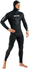 Black Shark, Muta Da Pesca Sub E Apnea in Neoprene 7 Mm, Due Pezzi, Interno in S