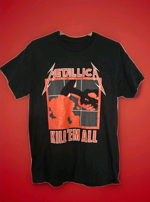 Metallica Kill'Em All T-shirt Men's Size Medium Black