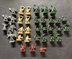 Vintage 1989 Milton Bradley Hero Quest Board Game figure lot
