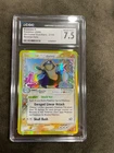 Blastoise EX Crystal Guardians Stamped 2/100 Reverse Holo PTCG Graded CGC 7.5 NM